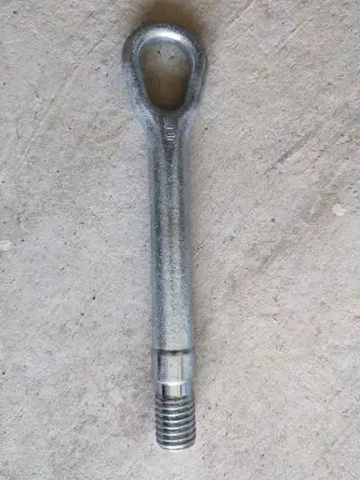 Tow Hook Eye - NEW Not sure if this universally fits any vehicle or only a particular brand. Length:...