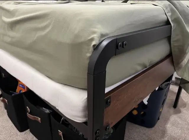 Twin bed Frame + mattress +FREE Delivery  in Beds & Mattresses in Vancouver - Image 4