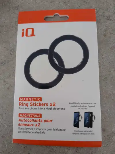 iQ Magnetic Ring Stickers x2, View more