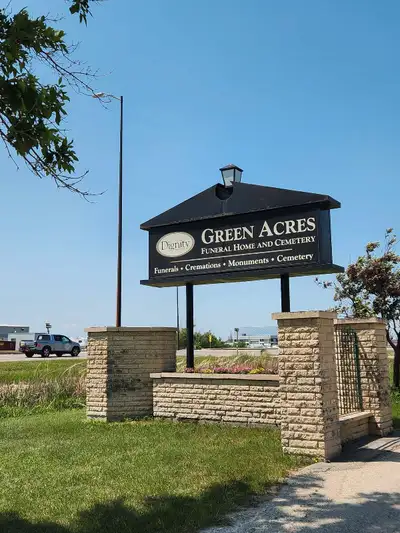 2 side-by- side cemetery plots at Green Acres, View more