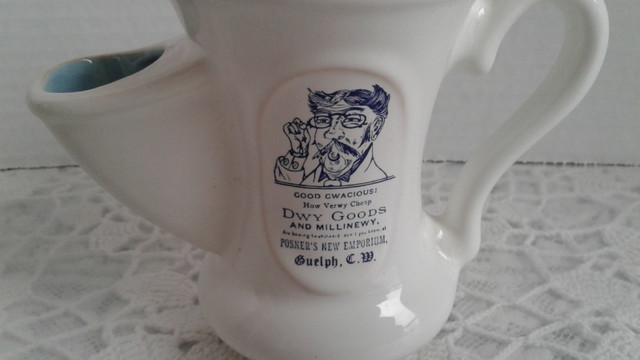 VTG Scuttle Shaving Mug--Dwy Goods & Millinewy Guelph , Canada W in Arts & Collectibles in New Glasgow - Image 4