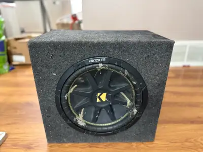 12” Kicker Comp Subwoofer - 600 Watts - Just the Sub, View more