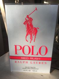 NEW Ralph Lauren POLO RED RUSH 125 ml Eau de Toilette EDT SEALED