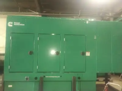 ONAN Cummins 150 kw, 3 phase, prime, diesel generator. Pre-owned Canadian Military, 313 hours. House...