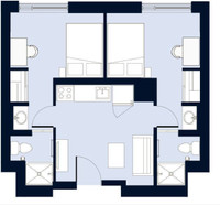 QUAD Sublease Start of  May - End of August