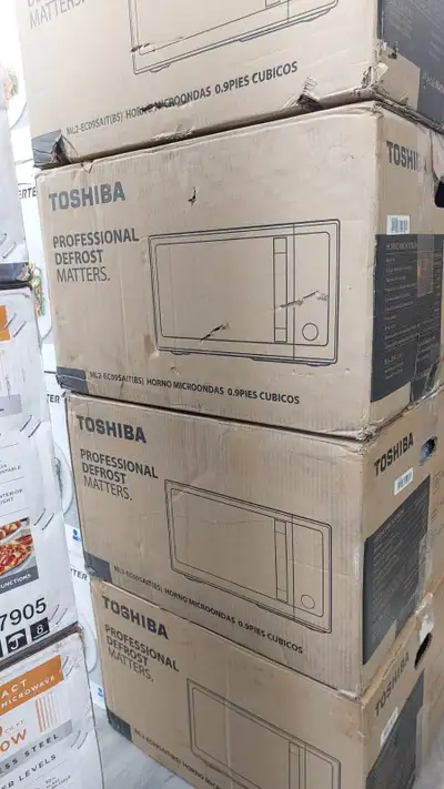 Microwave- Toshiba 0.9 cu ft ML2 ECO9SAIT (BS)  6-in-1 Inverter, View more