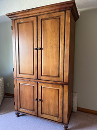 Solid Wood Armoire