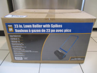Powerfist 23inch Steel Lawn Roller With Spikes Brand New In Box