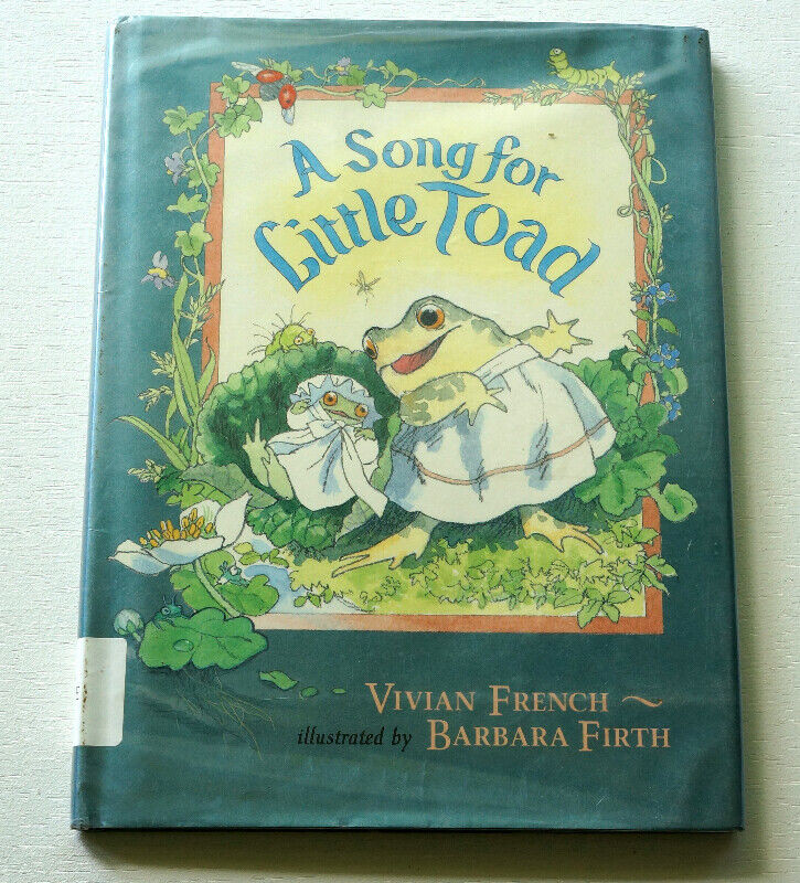 “Song for Little Toad” 1995 HC book Barbara Firth lullaby for sale  