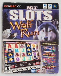 PC & Mac CD Wolf Run Machine Slot Game