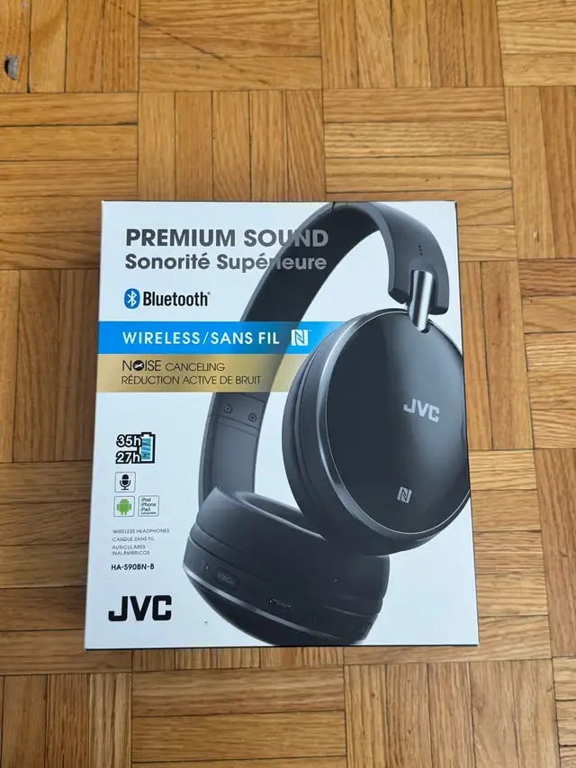 JVC Wireless Noise Cancelling Headphones in Headphones in City of Toronto - Image 2