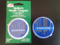 Hand Quilting and Assorted Hand Sewing Needles