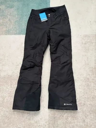 NEW Columbia bugaboo OmniTech women’s snow pants size XS short Black 28” inseam 28” adjustable waist...