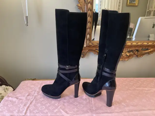 LONG HIGH HEEL NUBUCK LEATHER  BRAND NEW WINTER BOOTS, in Women's - Shoes in London - Image 5