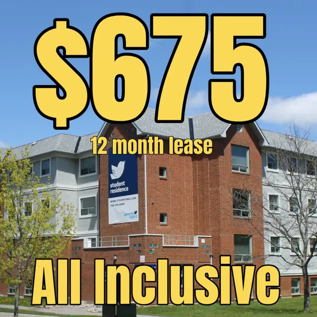 Severn Court Student Residence (Fleming, Trent, Seneca Aviation) in Long Term Rentals in Peterborough - Image 2