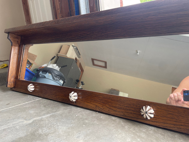 Entryway coat rack mirror shelf in Home Décor & Accents in Windsor Region - Image 2