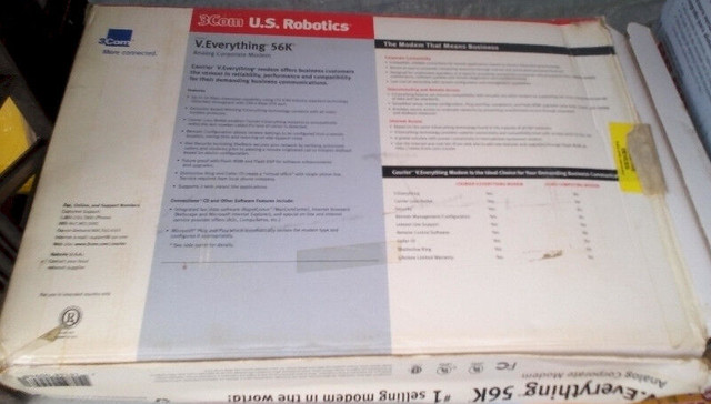 ***US Robotics V.Everything 56K Corporate Modem in System Components in Chatham-Kent - Image 2