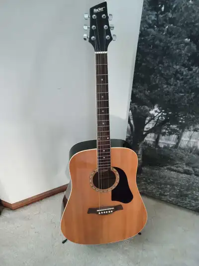 GOOD CONDITION ROCKER 6 STRING GUITAR! ONLY $100 NORTH EDM, View more