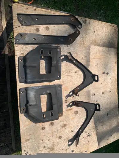 2001 Ford F250, front bumper brackets $150