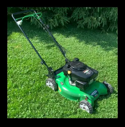 Self Propelled Lawnboy 6.5hp 20" Push Mower Can attach a bagger to the back or mulch Runs great, sta...