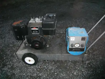 Generac 3 kw generator. 8 hp Briggs and Straton motor. Motor does not run (turns over, but does not...