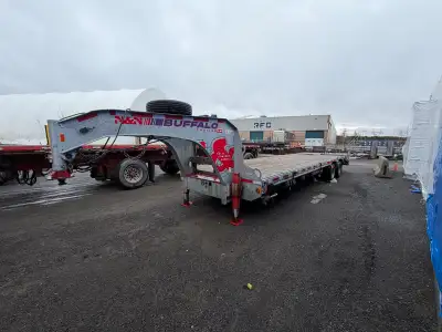 Remorque Gooseneck Trailer N&N 2021 Ful Equip 25’+5’*5’ Double Essieux 15,000Lbs Frein Hydro-Electri...