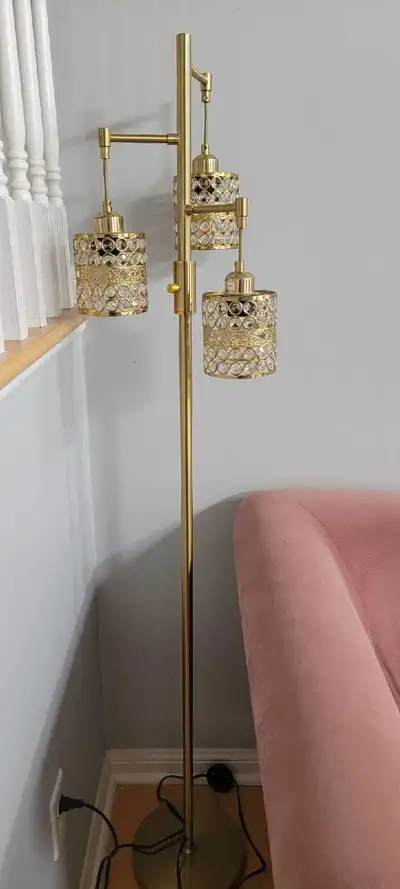 Gold lamp, View more