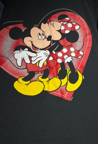 Disney Mickey & Minnie Mouse Vintage Shirt Adult Large