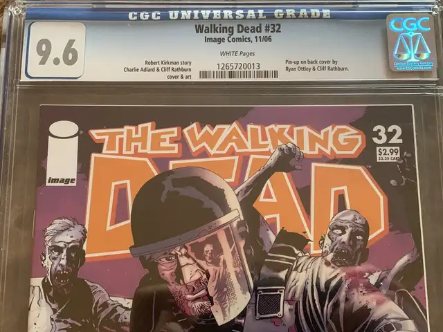 Walking Dead #32 CGC 9.6 in Comics & Graphic Novels in Windsor Region - Image 3