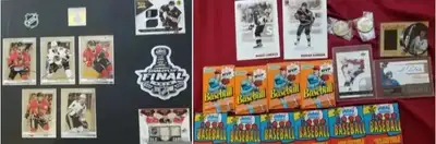 Wayne Gretsky Card + Coin, 6 Jersey Pieces Cards, Stanley Cup..., View more