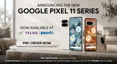Pre Order Pixel 11 Series with Telus|Koodo, View more
