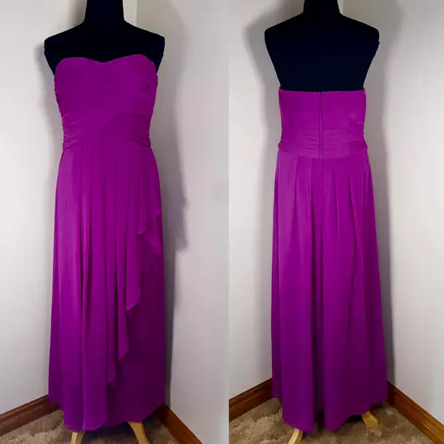 Beautiful David’s Bridal fuschia dress size 863738400180227120