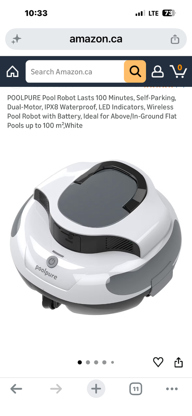 Cordless pool vacuum in Hot Tubs & Pools in Edmonton - Image 3