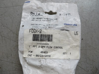 Flow Control 1" FPT FGX-2, 2 GPM Stainless - Free Shipping