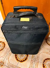 P&G Soft-side 2-wheel carry-on luggage, black