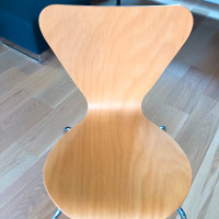 4 chaises de cuisine, icône du design