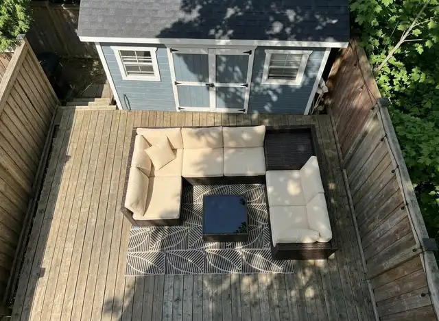 8 pcs outdoor sectional patio set  in Patio & Garden Furniture in Markham / York Region - Image 6