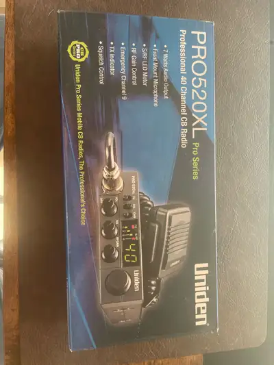 professional CB Radio + Antenna, View more