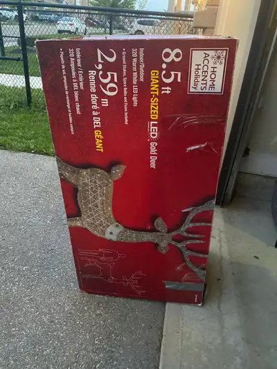 Not free please make an offer. Bring some holiday magic to your lawn with this 8.5-foot Home Accents...