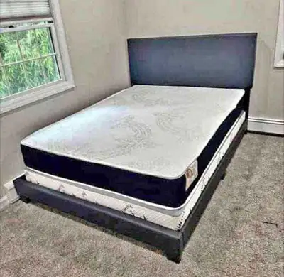 Queen size bed COMPLETE-SET for sale, View more