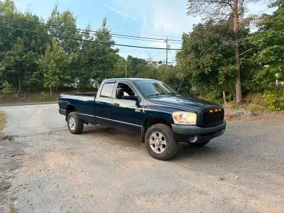 2008 Dodge Ram 3500 4x4 6.7L Cummins Long box, four door. Has inspection, works well. Dark blue colo...