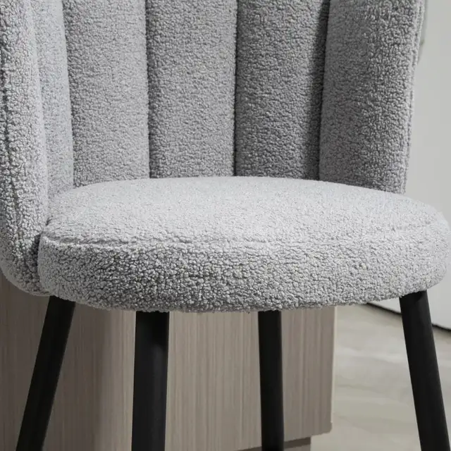 Faux Cashmere Bar Stool Counter Height Bar Stools with Back for  in Chairs & Recliners in Markham / York Region - Image 8