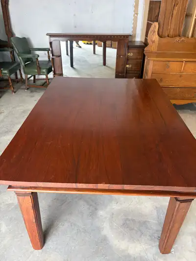 Free delivery used Dark Wood Dining Table, View more