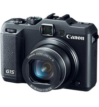 Canon PowerShot G15 12MP Digital Camera with 3-Inch LCD (Black)