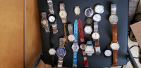 Older men's and watches from my aunt and uncle. Lots of brands