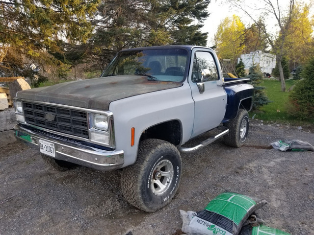 1980 Chevy Shortbox 4x4 in Cars & Trucks in Trenton