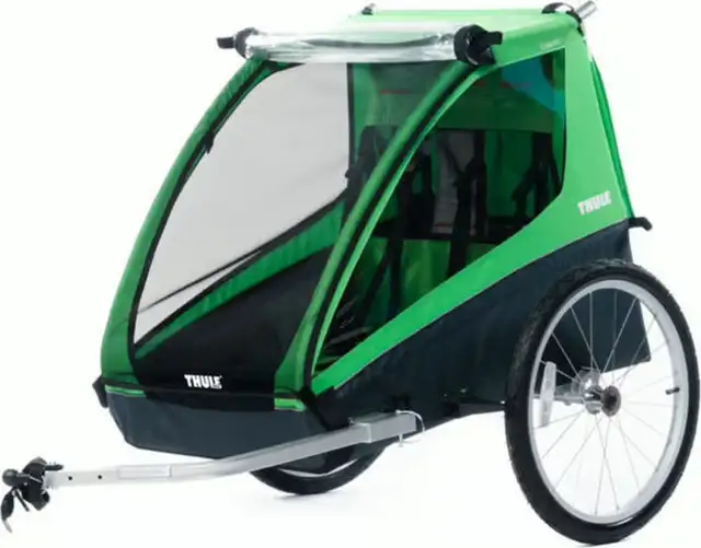 Thule Bike Trailer 2 Kids – Cadence Double – Lightly Used – $130 in Kids in Mississauga / Peel Region - Image 9
