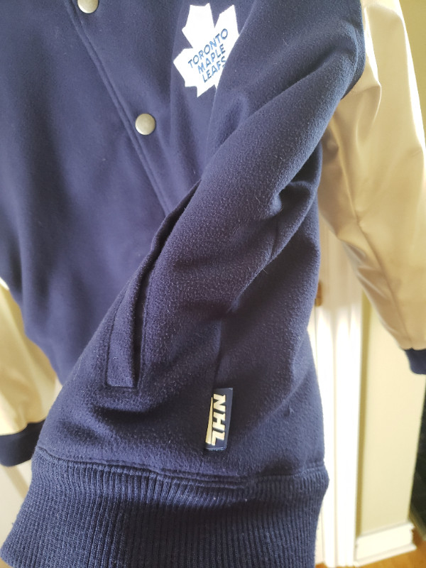 Toronto Maple Leaf Boy's Bomber Jacket in Kids & Youth in Kingston - Image 4