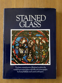 “Stained Glass “- Large Hardcover Book