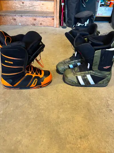 Snowboard boots size 11 & 12, View more